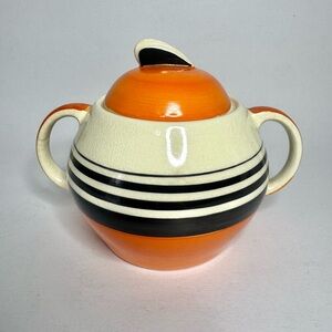 1930s Art Deco Authentic Susie Cooper Sugar Bowl – RARE